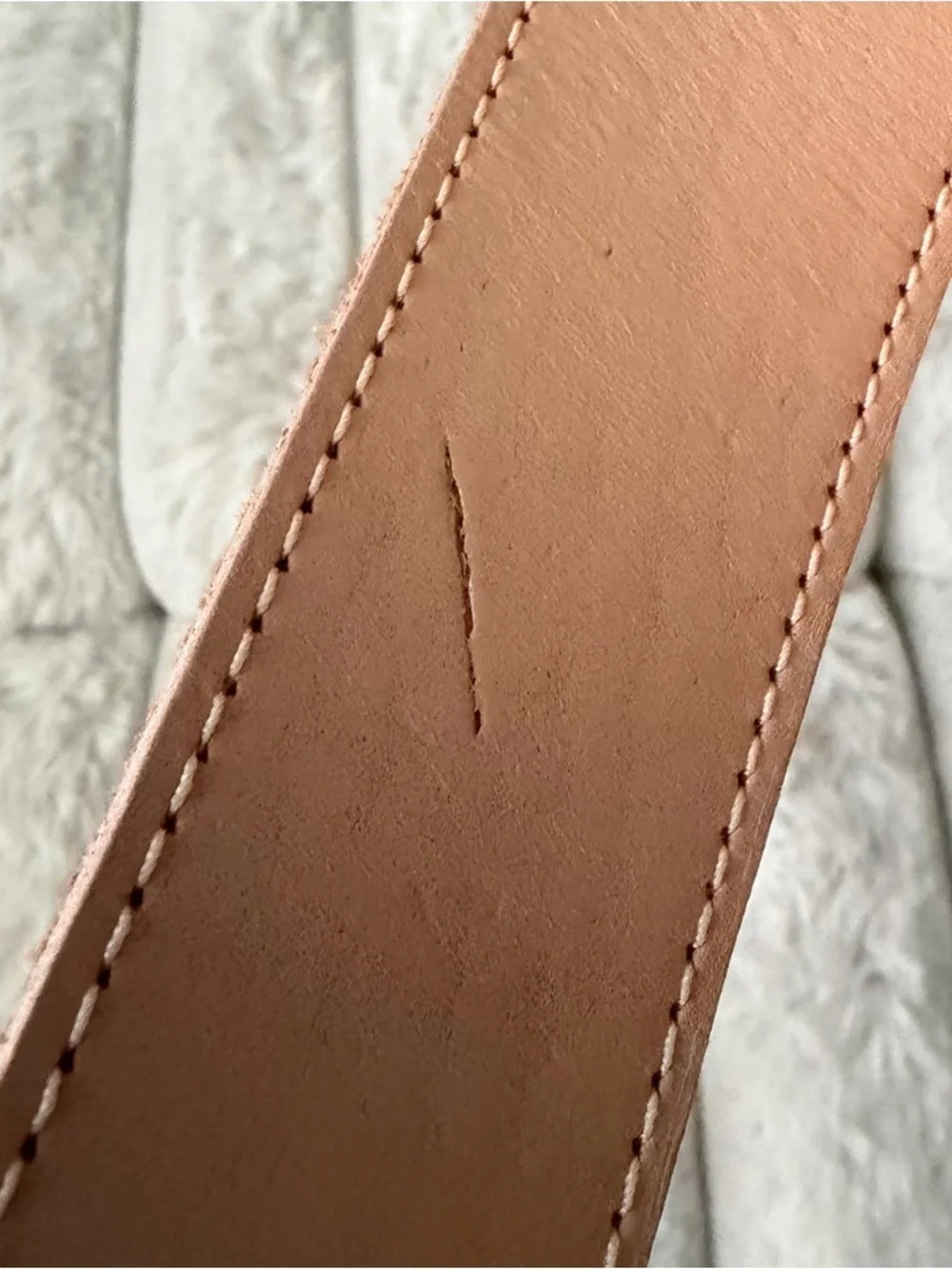 The leather shop genuine leather belt